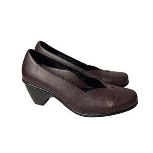 Dansko Reese Leather Comfort Pumps Size 38 (7.5-8) Shoes